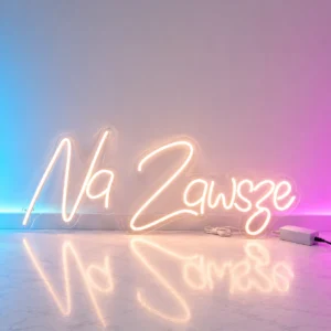 Na Zawsze Neon LED 80x30 cm – Ledon Neon Flex Gdynia